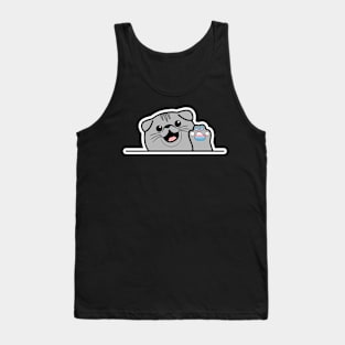 transgender paw print Tank Top